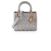 Christian Dior Medium Lady Dior Grey